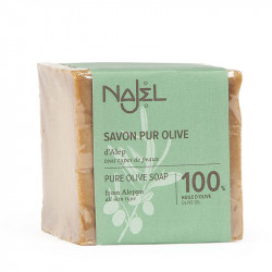 Savon pur olive d'Alep 100% huile d'olive - 200g