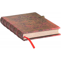 Carnet ligné Paperblanks Equinoxe Carmin Midi