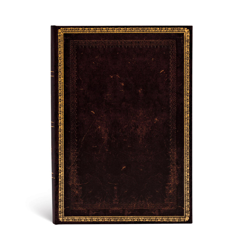 Carnet ligné Paperblanks Noir Marocain Midi