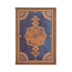 Carnet Paperblanks Safavide Indigo Midi avec rabat