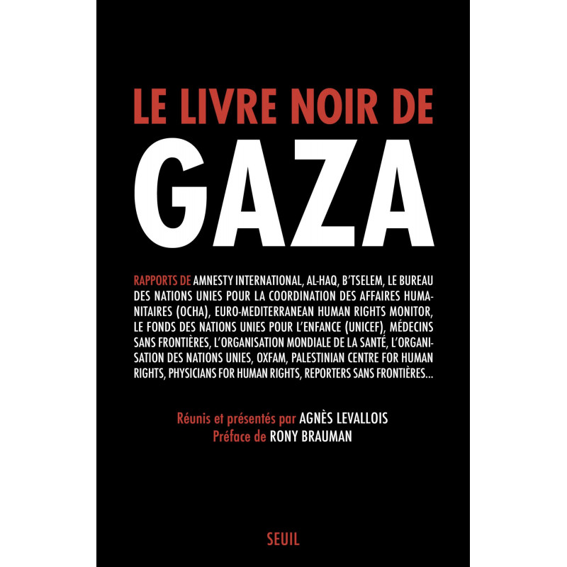 Le livre noir de Gaza