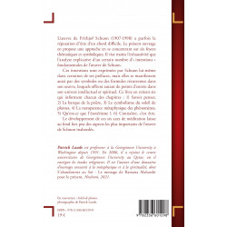 L’oeuvre de Frithjof Schuon. Orientations et éclairages