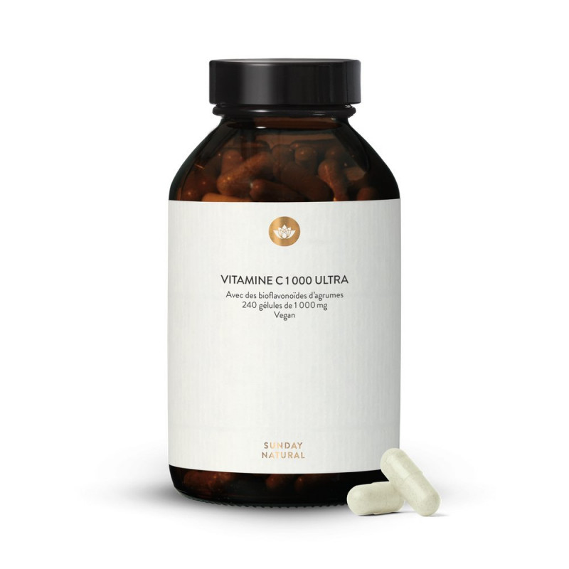 Vitamine C Ultra 1000 mg PureWay-C® – 240 gélules
