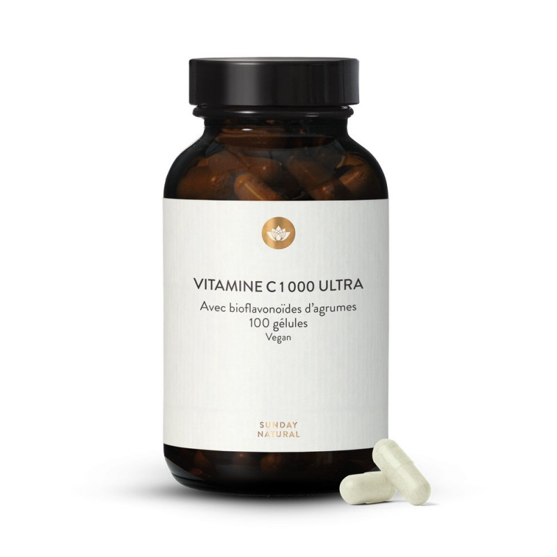 Vitamine C Ultra 1000 mg PureWay-C® – 100 gélules